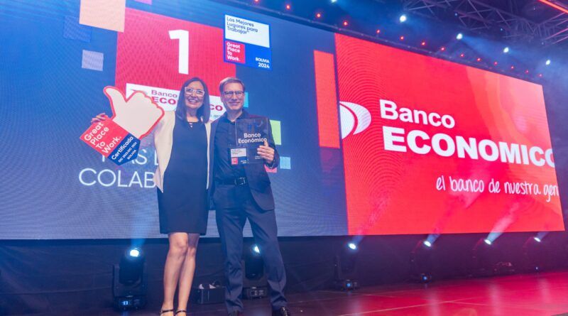 Banco Económico: Mejor Empresa para Trabajar en Bolivia según ‘Great Place to Work’