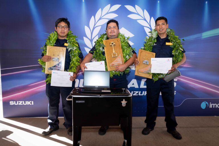 Andrés Choque, Jorge Tapia y Marco Ochoa