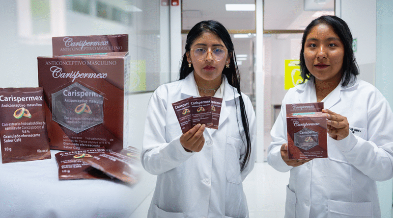 Carispermex: estudiantes de Unifranz crean anticonceptivo masculino a partir de la semilla de papaya