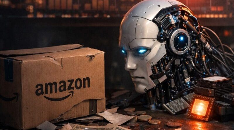 Acciones de Amazon caen tras fuerte inversión tecnológica