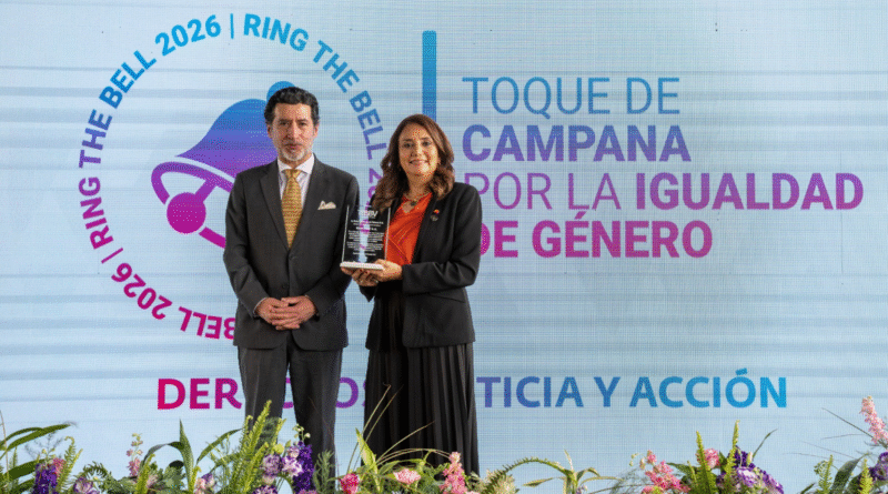 BBV reconoce a BancoSol en el Ring the Bell por su liderazgo en bonos de género