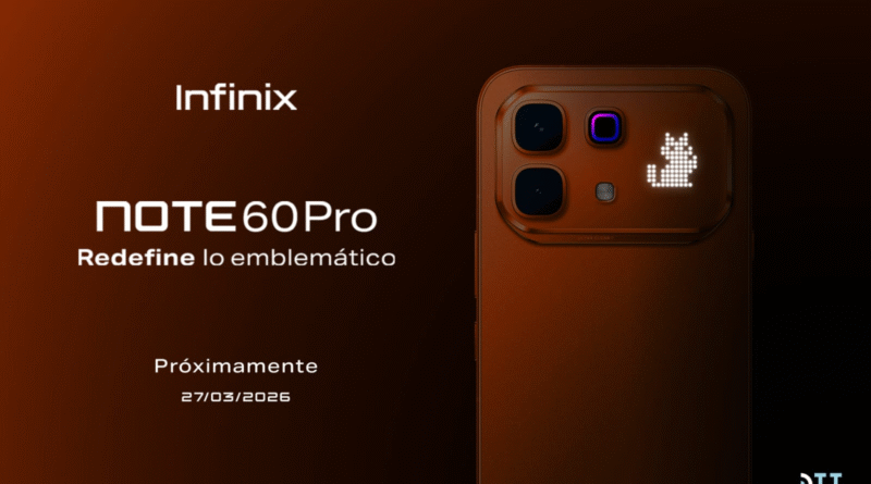 Infinix tensiona el “premium accesible” con NOTE 60 Pro