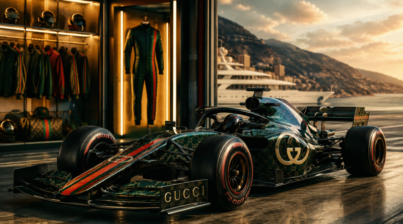 Gucci redefine el patrocinio deportivo dentro de la Fórmula 1