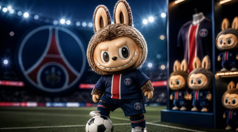 Labubu entra al fútbol europeo con alianza junto al PSG