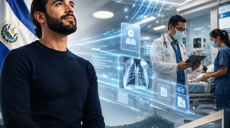 Bukele acelera digitalización médica bajo supervisión de Google