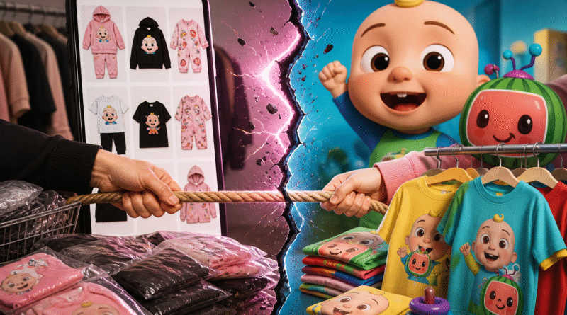 Alianza Shein–CoComelon tensiona el negocio de moda kids