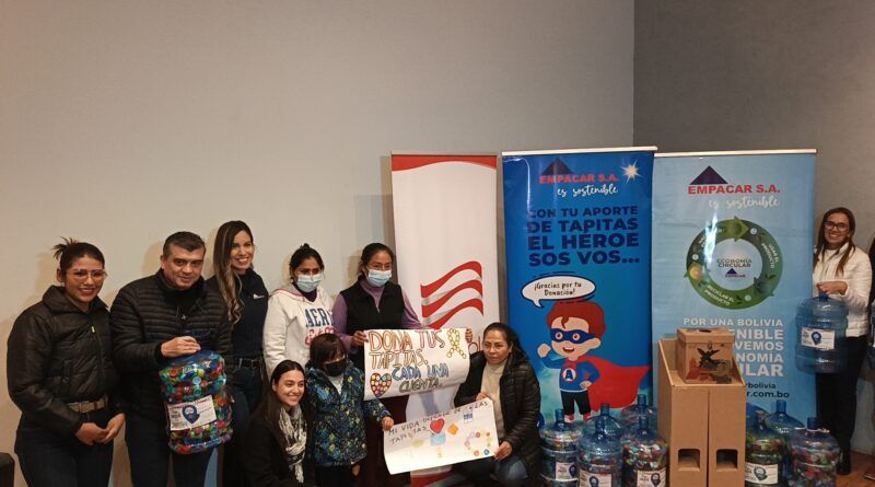 La Tapatón 2026 invita a transformar tapitas en apoyo para niños con cáncer de todo Bolivia