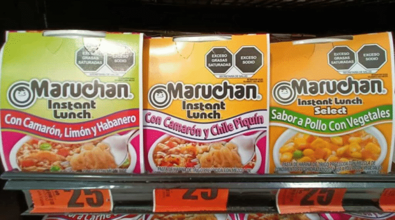 Maruchan gana posicionamiento tras análisis de Profeco