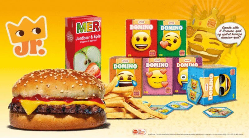 Burger King y Emoji Company activan estrategia de colección