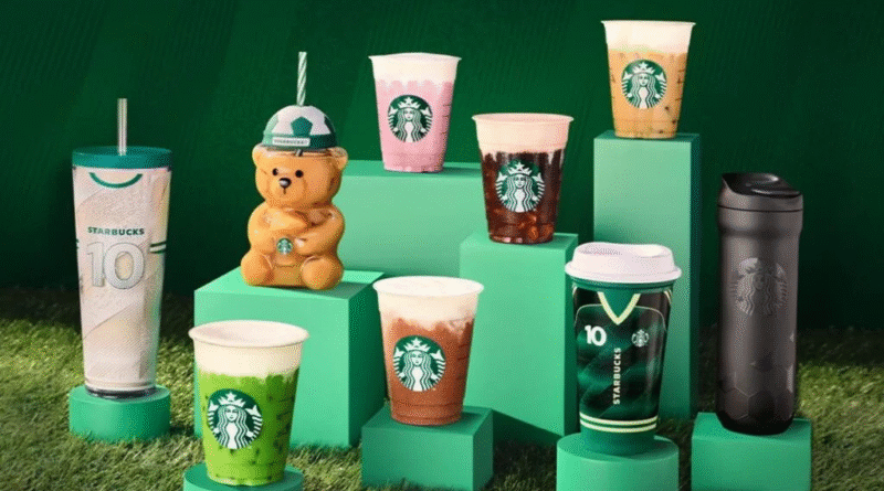 Starbucks combina proteína y fútbol en una nueva edición limitada