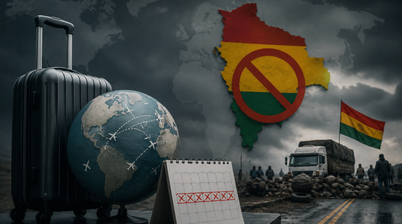 Operadoras internacionales excluyen a Bolivia de viajes 2027