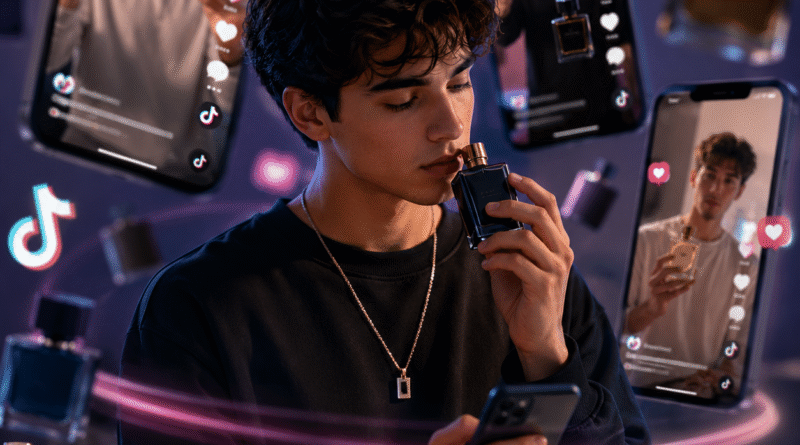 TikTok transforma cómo los hombres jóvenes eligen perfumes