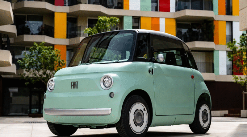 Fiat apuesta por la micromovilidad con un eléctrico de menos de US$14.000