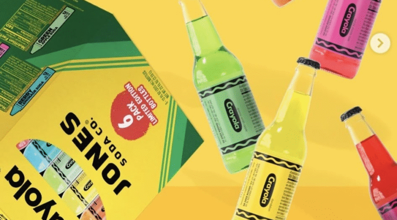 Crayola llega a los refrescos con una apuesta inesperada
