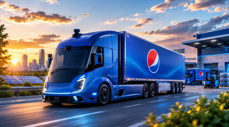 PepsiCo cambia la logística con camiones sin conductor