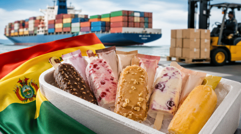 Exportaciones de helados bolivianos superan récord en 2026