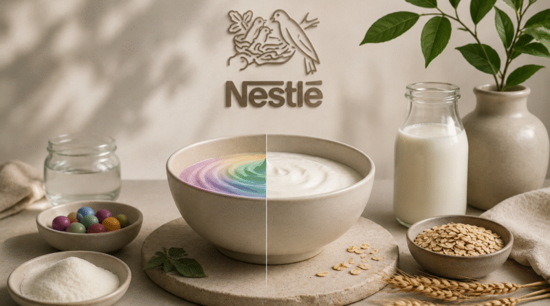 Eliminación de colorantes redefine estrategia de Nestlé