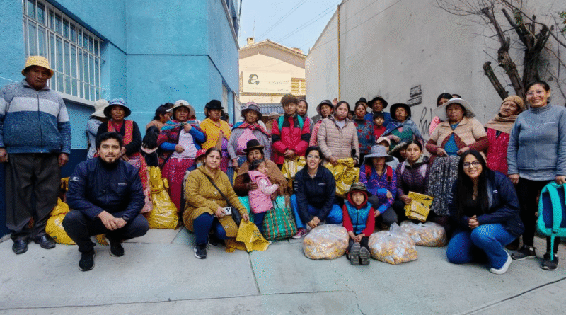PIL Bolivia dona más de 94 mil litros de lácteos en La Paz y Cochabamba