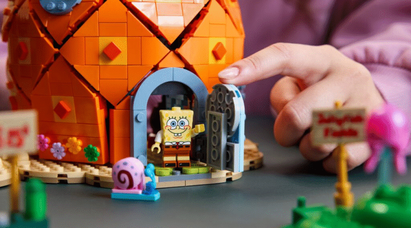 LEGO revive a Bob Esponja con un lanzamiento coleccionable