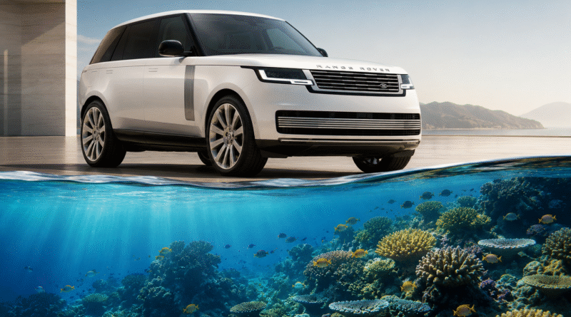 Range Rover vincula un vehículo único con conservación marina